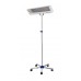 Lampa sterilizare incaperi UV 2x15W cu stativ inox #KBLAS2x15W